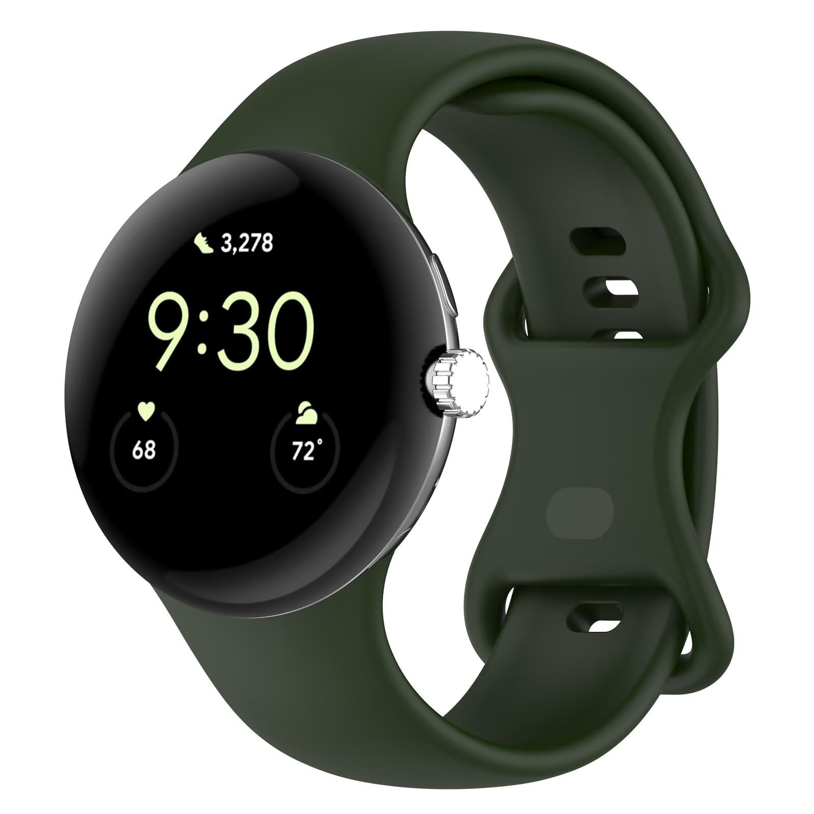 TingYR Strap Compatible with Google Pixel Watch 3 45mm, Convenient, Slim, Watch Replacement Straps Compatible with Google Pixel Watch 3 45mm.