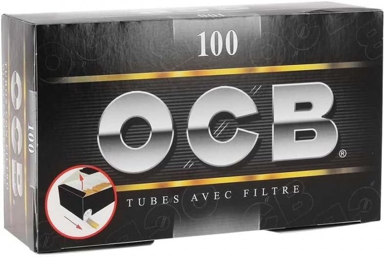 OCB Caja de 100 Tubos con Filtro x 1: Amazon.es: Hogar