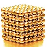 Magnetic Balls (3MM Set of 216 Balls) Magnetic Sculpture Desk Toys for Intelligence Development and Stress Relief by Raleighsee (H01)