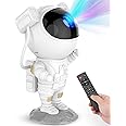 SunTime Star Projector Galaxy Night Light - Astronaut Starry Nebula Ceiling LED Lamp with Timer and Remote, Gift for Kids Adu