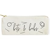 The Cotton & Canvas Co. Bits & Bobs Small Cosmetic Case and Travel Pouch for Office and On the Go