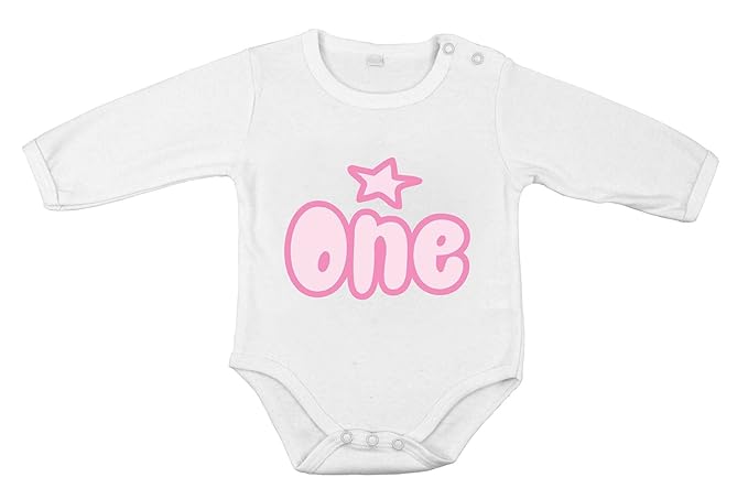 Amazon Com My 1st First Birthday Kids Preset Grow Body Girl Vest