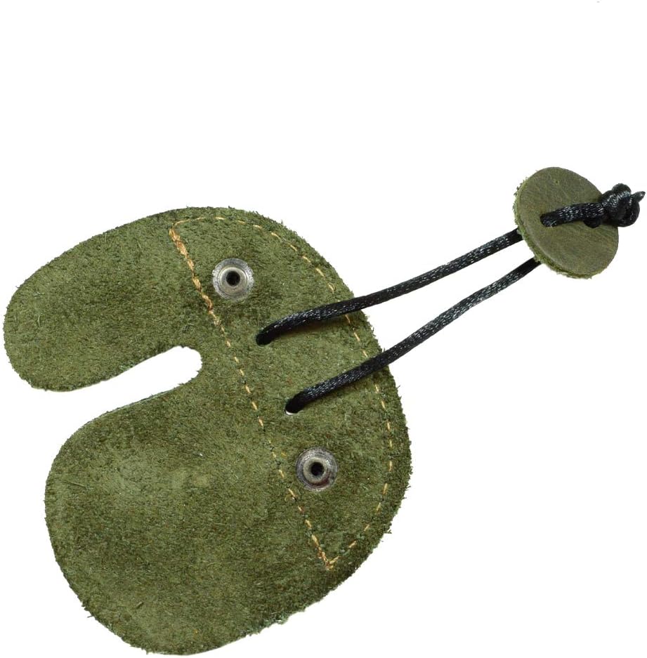 Hide & Drink, Rustic Leather Archery Finger Tab, Protect Guard for Recurve Bows, Fingers Protector, Shooting Practice Gear Sports & Outdoors Handmade : Sports & Outdoors