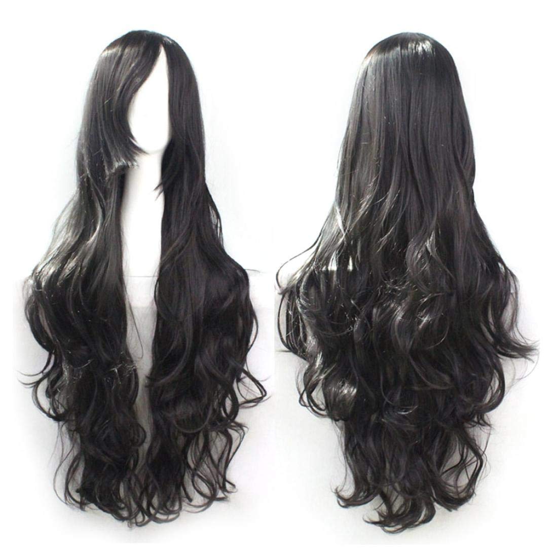 ウィッグ ウェーブ カーリー ロング レディース ハロウィン B07gk2rhl2 G ウィッグ フルヘア 耐熱 合成ウィッグ パーティー コスプレ ままごとごっこ遊び 品揃え豊富で Amansbistropa Com