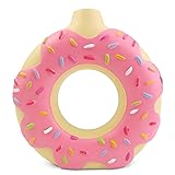 Donut Resin Vase Decor Doughnut Pink Home