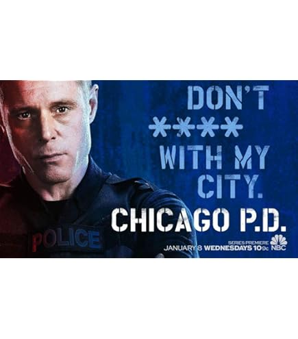 TianSW Chicago Fire (25inch X 14inch/62cm X 35cm) Waterproof Poster No