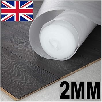 Any Quantity Wood Flooring 2mm Acoustic Comfort White Underlay