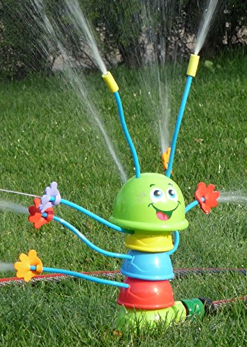 Wigglin' Waterpillar with 8 Sprinkling Water Wiggers