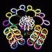 UNOMOR Glow Sticks for Party Supplies, 200 8’’ Glow Sticks with Glow Necklaces for Glow in Dark Party favors with 275 Connectors and Instruction (7 Colors Total 475 PCs)