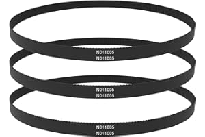 JIOTAR D55168 Air Compressor Belt for Craftsman Dewalt D55146 D55167 Drive Belt Dewalt Air Compressor Parts A12210 N011005-3 Pack