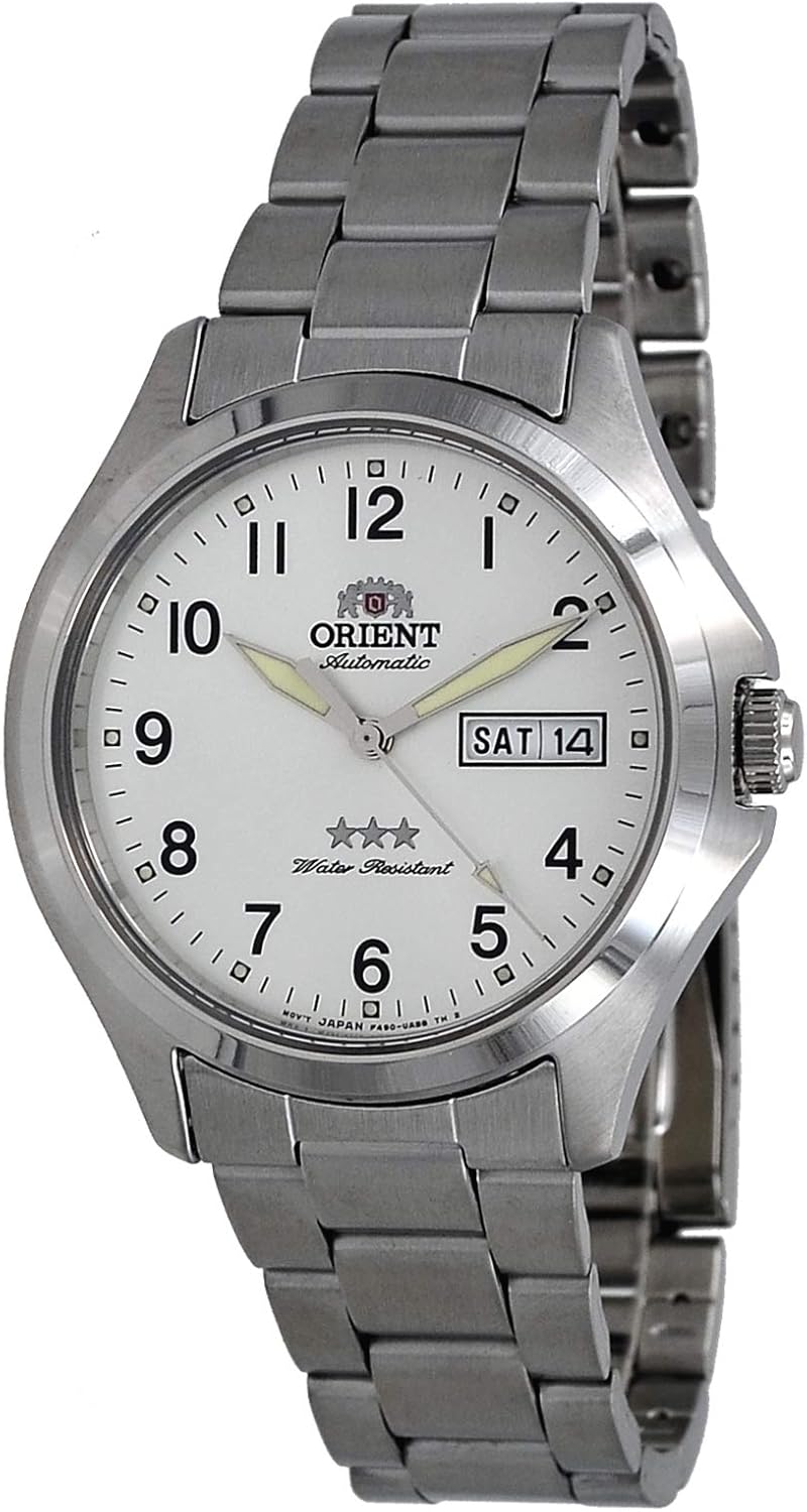 orient day date automatic watch