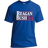 New York Fashion Police Reagan Bush 84 T-Shirt Republican Presidential Election Campaign GOP T-Shirt