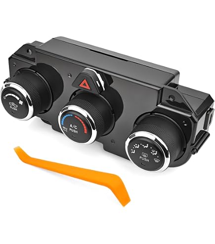 Panneau De Contrôle Climatisation/chauffage Pour RAM 1500/2500/3500 (2013-2018) - Compatible Multiple Références OE - 2
