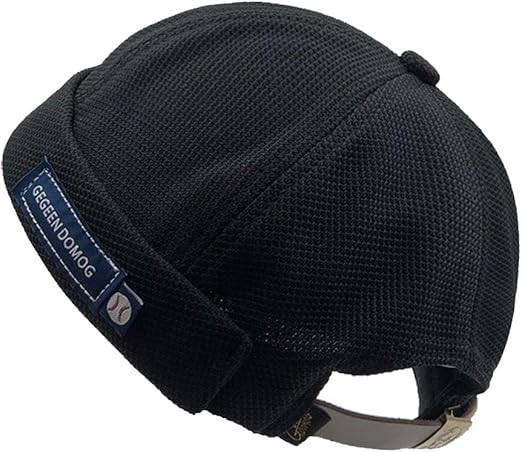 leather buckle hat