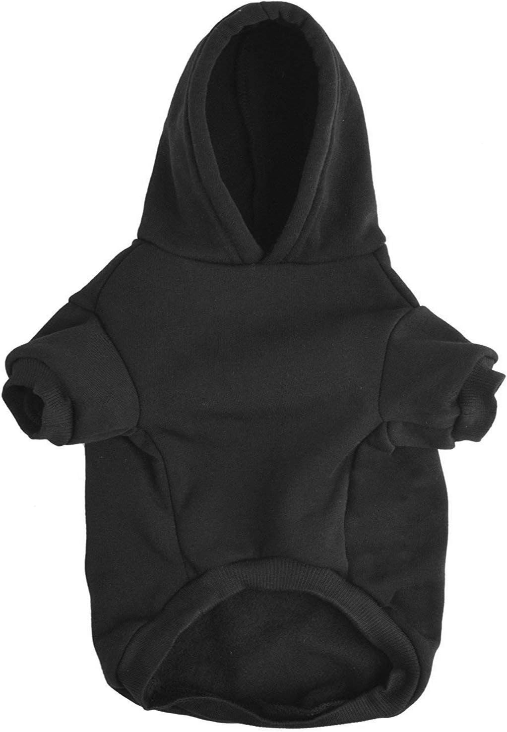 Izefia Dog Hoodies, Trudz Rdc Pet Apparel 'Like' Emoticon Dog Clothes, 'G.O.A.T' Winter Sweatshirt Warm Sweater - Image 4