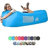 WEKAPO Inflatable Lounger Air Sofa Hammock-Portable,Water Proof& Anti-Air Leaking Design-Ideal Couch for Backyard Lakeside Be