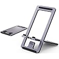 UGREEN Phone Stand, Fully Foldable Adjustable Holder for Desk, Aluminum Compatible with iPhone 16 15 14 Pro Max, Galaxy S24 S