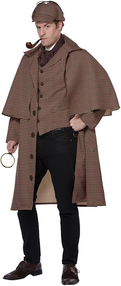 California Costumes Men's English Detective/Sherlock Holmes Costume