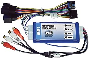 PAC Premium Amplifier Add-On/Replacement Radio Sound System Interface Kit GM - PAC AOEMGM1416