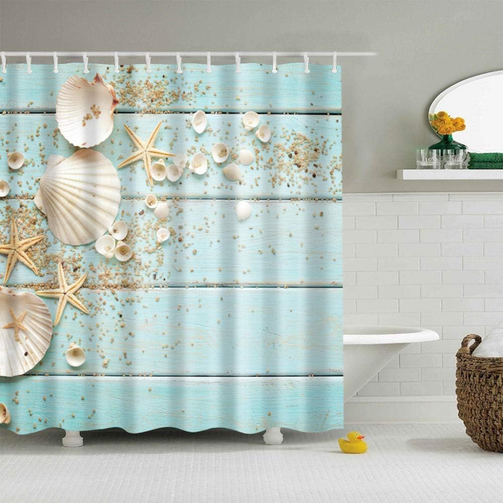 Cortina De Ducha Moderna Con Rayas - Poliéster Impermeable 180x90 Cm, Diseño Elegante, Fácil Limpieza