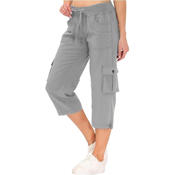 パンツ coyseio DOUBLE CAPRI PANTS LIGHT GREY Coyseio Double Capri Pants - Light Grey | International Store