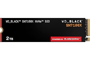 WD_Black 2TB SN7100X NVMe SSD - Built for ROG Xbox Ally (X) & PC, Read Speeds Up to 7,250MB/s, Internal Solid State Drive, Of