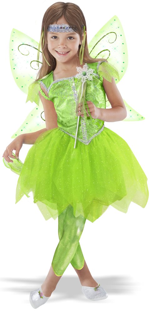 leaf fairy dress autumn leaf dress greeting card – petal & pins main image 0