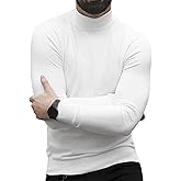 OYOZONE Men's Slim Fit Mock Turtleneck Pullover Sweater Casual Basic Knitted Thermal Sweaters