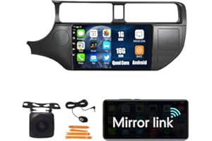 Wostoke Car Android Navigation Stereo GPS Radio Reverse Camera Display 9" IPS Touchscreen Headunit Tablet Pad Media Player fo