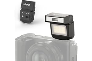 ULANZI SL03 Camera Flash with Video Light GN8 Speedlite Mini Flashlight for Canon Fuji Sony Nikon and Other DSLR Camera NOT F