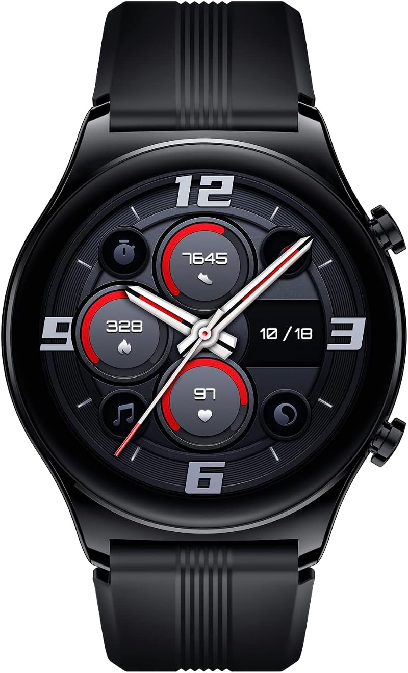 HONOR Watch GS 3 Black Smartwatch Heart Rate Sleep Blood Oxygen 100+ Modes