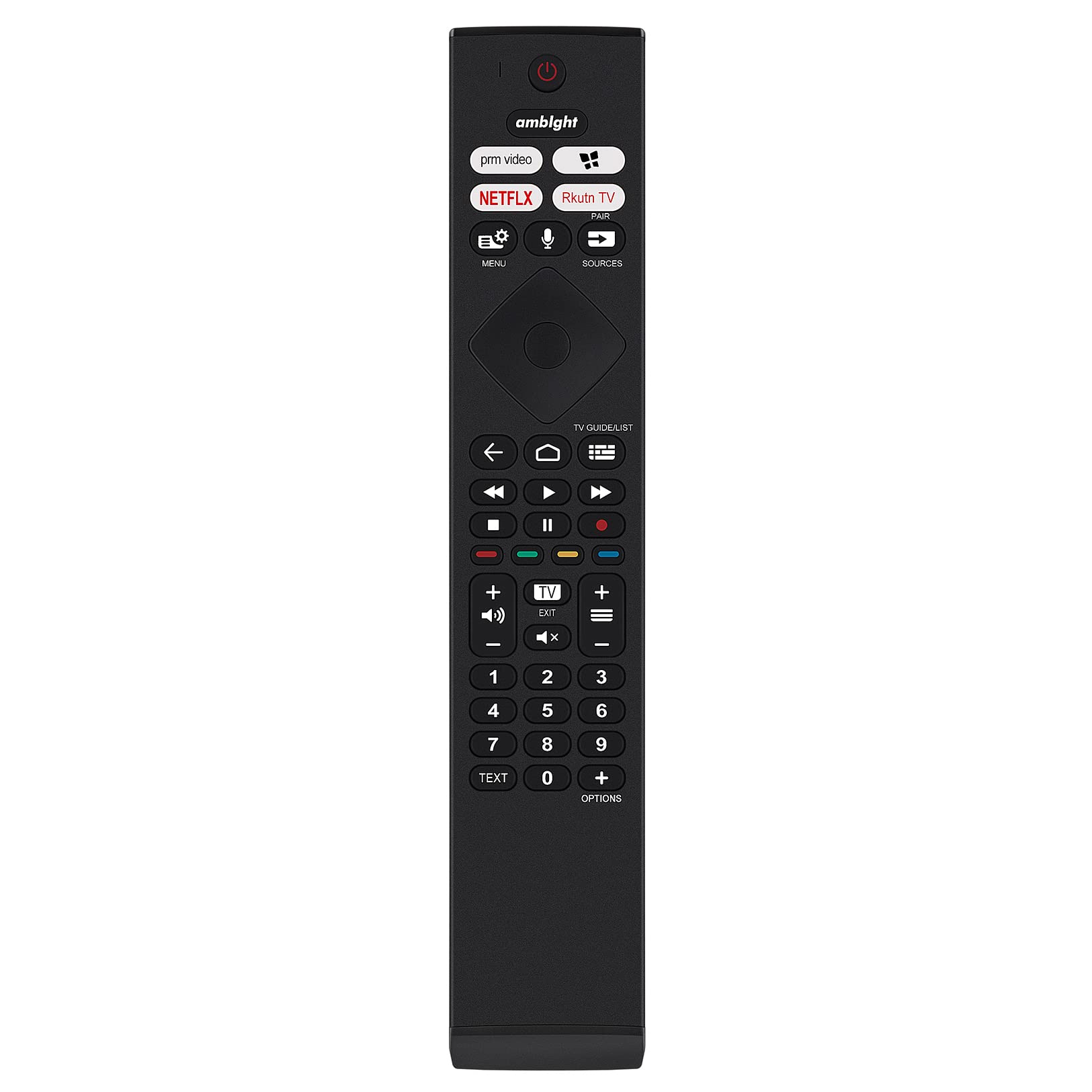 VINABTY 398GM10SEPHN0004SY Replacement Voice Remote Compatible with Philips TV 43PUS8807 50PUS8807 55PUS8807 65PUS8807 75PUS8807 86PUS8807 50PUS8807/12