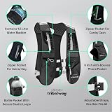 Tribalway Running Vest 1.5L Hydration Pack Unisex Lightweight Breathable view 2