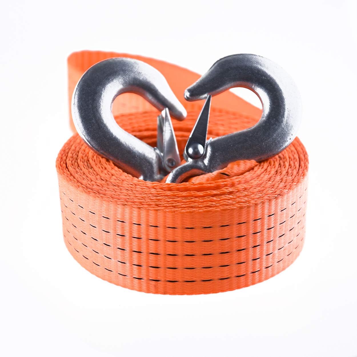 2''X13ft Heavy Duty Towing Snatch Strap with Two Safety