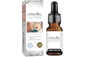 VivaBloom Professional Wart & Mole Remover Serum - Gentle Skin Tag Corrector for Face, Neck & Body with Glycerin & Panthenol - Fast Acting Keratosis Treatment (1)
