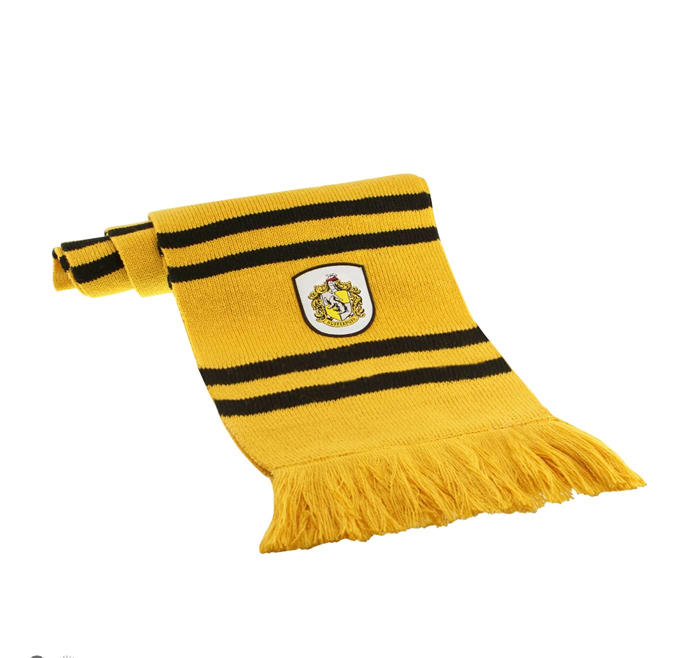 Cinereplicas - Harry Potter - Scarf - Ultra soft - Officially licensed - Hufflepuff - 190 cm - Yellow & black