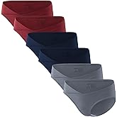 Angelhood 6 Pack Womens Cotton Maternity Underwear,Healthy Maternity Pregnancy Panties Postpartum Mother Under Bump Underwear