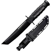 Cold Steel 39LSFCT Leatherneck Tanto 6.75in Fixed Blade Knife, Black