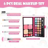 Aomig 33 Color Kids Makeup Set 6 Pcs Princess Non-Toxic Washable view 2