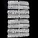 340 Characters White Plastic Letter Set for Changeable Felt Letter Boards Approximately 3/4 Letters, Including Numbers, Symbols for Changeable Letter Boards, Off-white