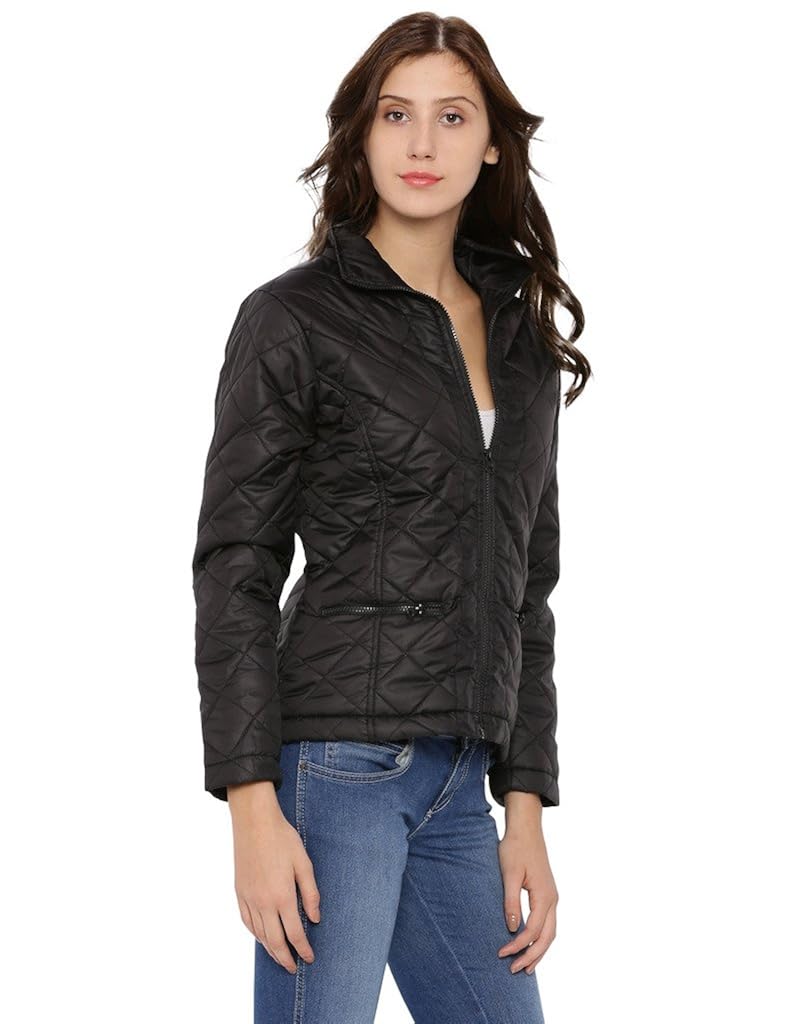 campus sutra women's cotton plain jacket