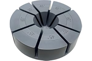 SPANSEE Stained Glass Angle Tool, 3D Stained Glass Soldering Jig, Stained Glass Supplies, Stained Glass Angle Jig Fixture, St