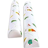 2-Pack Premium Foam Bed Bumpers for