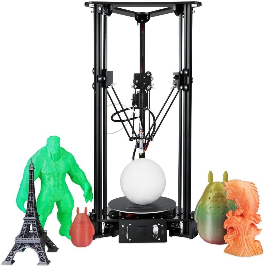 T1 3D Printer DIY Kit Large Print Size 320 * 300 * 180mm support Multi Filament Semi-Assembled include PLA Filament / 8G SD Card/Tool