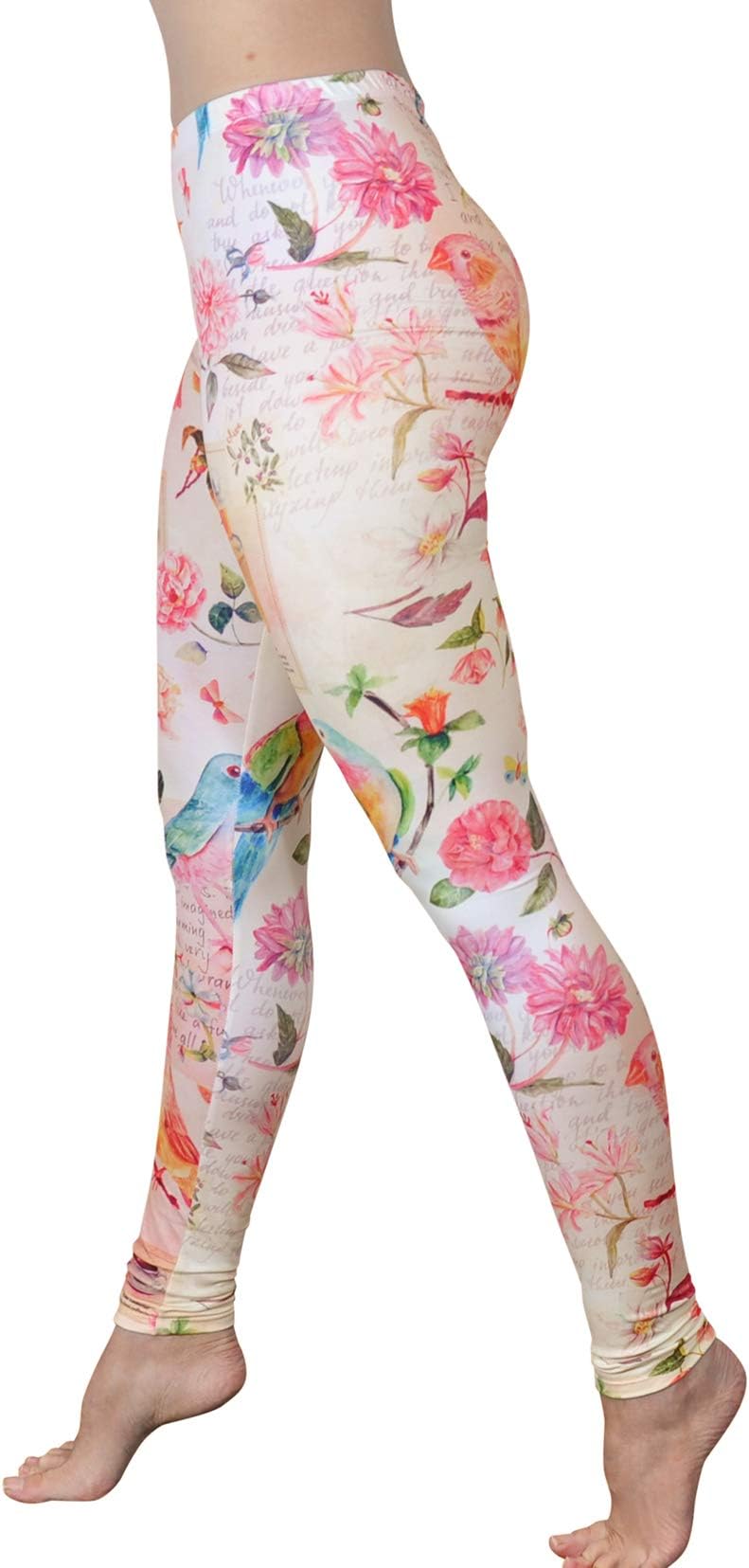 Comfy YogaPants – Soft Printed Workout Leggings for Women - Fun Lightweight Printed Yoga Leggings