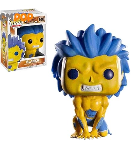 Amazon.com: Funko Street Fighter Blanka Pop Games Figure : Toys