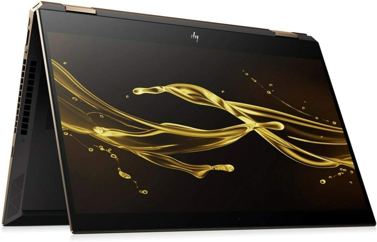 HP Spectre x360 15-df1029na FullHD IPS 15.6โ Convertible Laptop 2020 Edition i7 9750H, 16GB DDR4, 1TB SSD, Wireless 11ax & Bluetooth 5, Windows 10 Pro - UK Keyboard Layout โ Plain Box