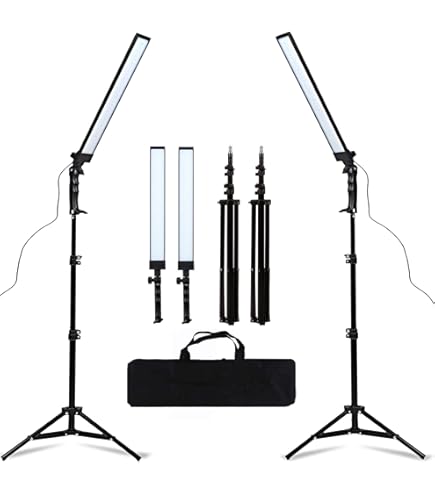 Amazon.com : GSKAIWEN 2 Packs LED Photography Lighting Dimmable
