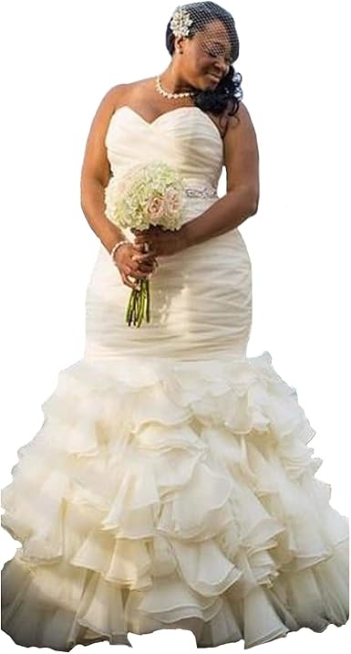 amazon wedding dresses plus size