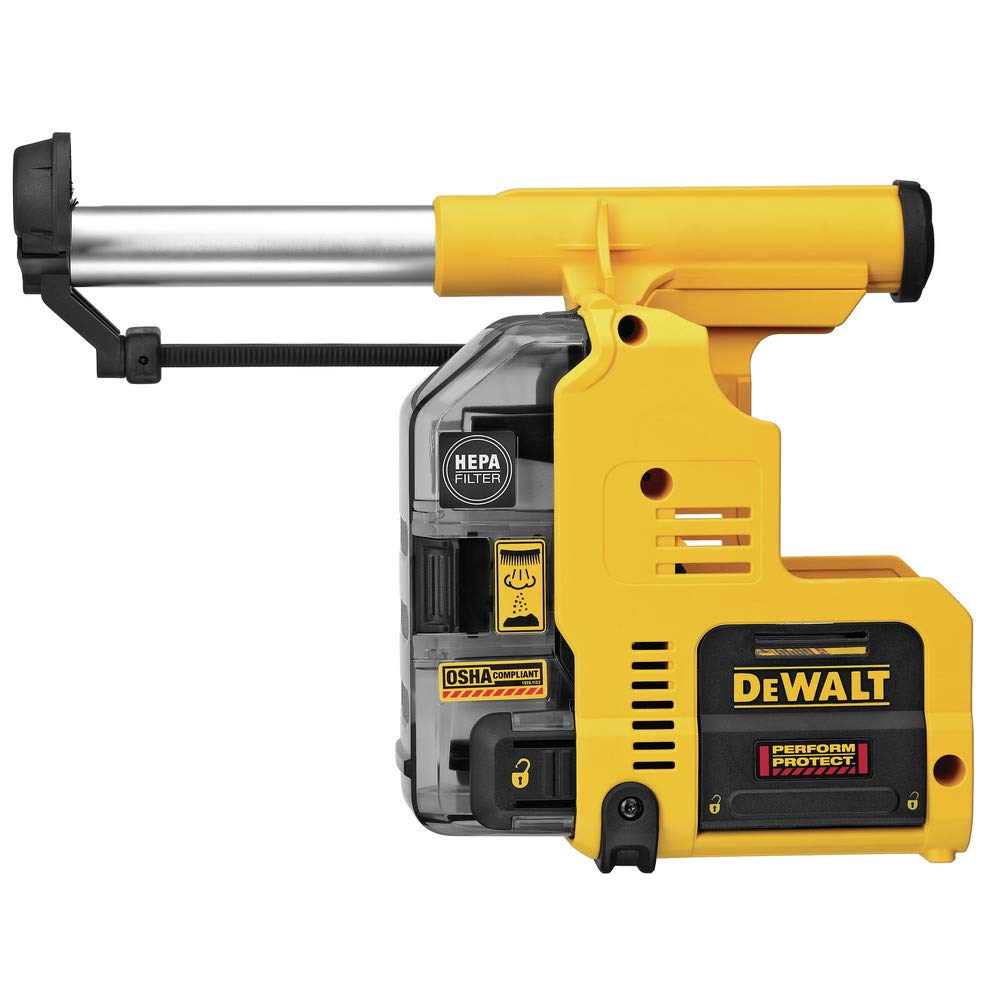 Photo 1 of DEWALT Onboard Rotary Hammer Dust Extractor for 1-Inch SDS Plus Hammers (DWH303DH)